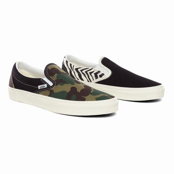 Vans Mismatch Classic - Miesten Slip-on kengät - Camo